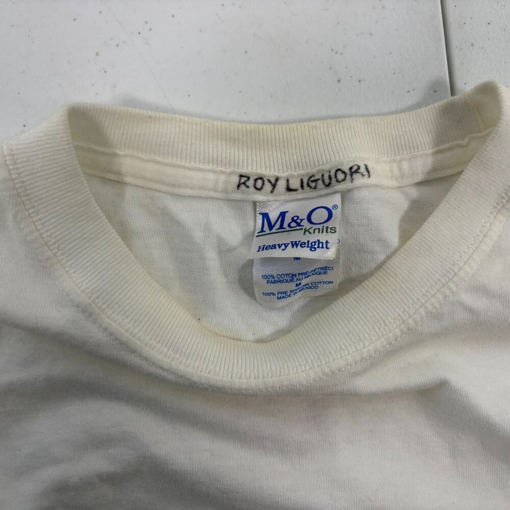 Vintage Canada Rowing T Shirt Mens Size M White Olympics Double Sided Y2K - Picture 4 of 4